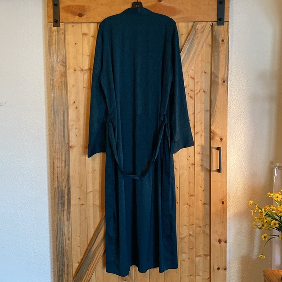 Savage x Fenty Snake Print Emerald Green Robe - Picture 6 of 6